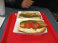 USA - Chicago IL - Hotdog Meal (6 Apr 2009)